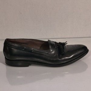 Allen Edmonds Windham Black Leather Tassel Slip on Loafers Mens Shoes 11.5 B